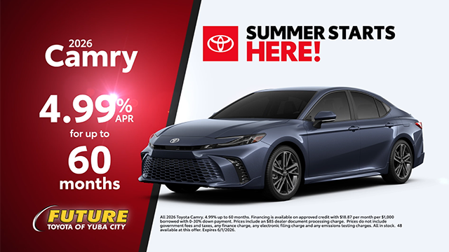 Future Toyota Summer Starts Here Camry